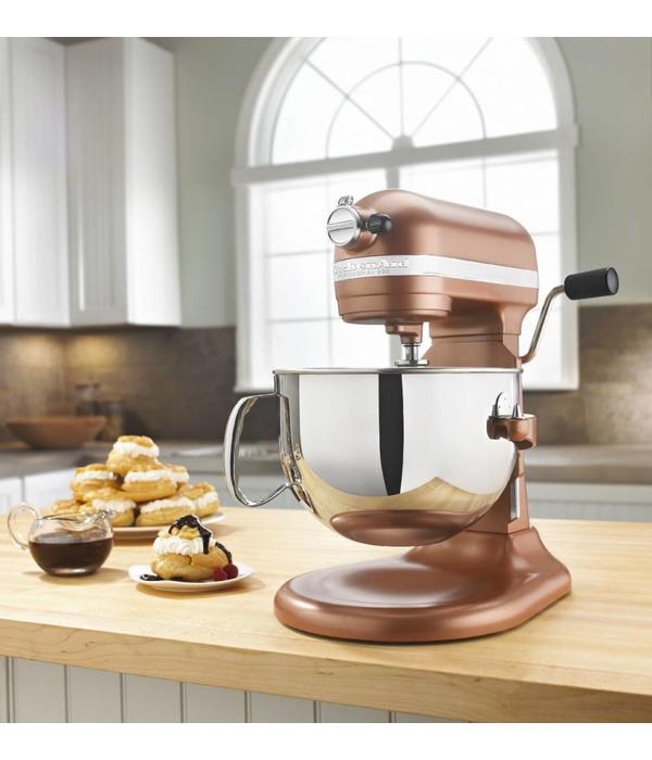 Kitchenaid 6 Qt Professional 600 Series Bowl Lift Stand Mixer Kitchenaid 6 Qt Professional 600 Series Bowl Lift Stand Mixer Copper Pearl