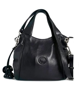 High Quality Leather Handbags The Ombu Los Robles Polo Time Cow Leather Shoulder Handbag With Detachable