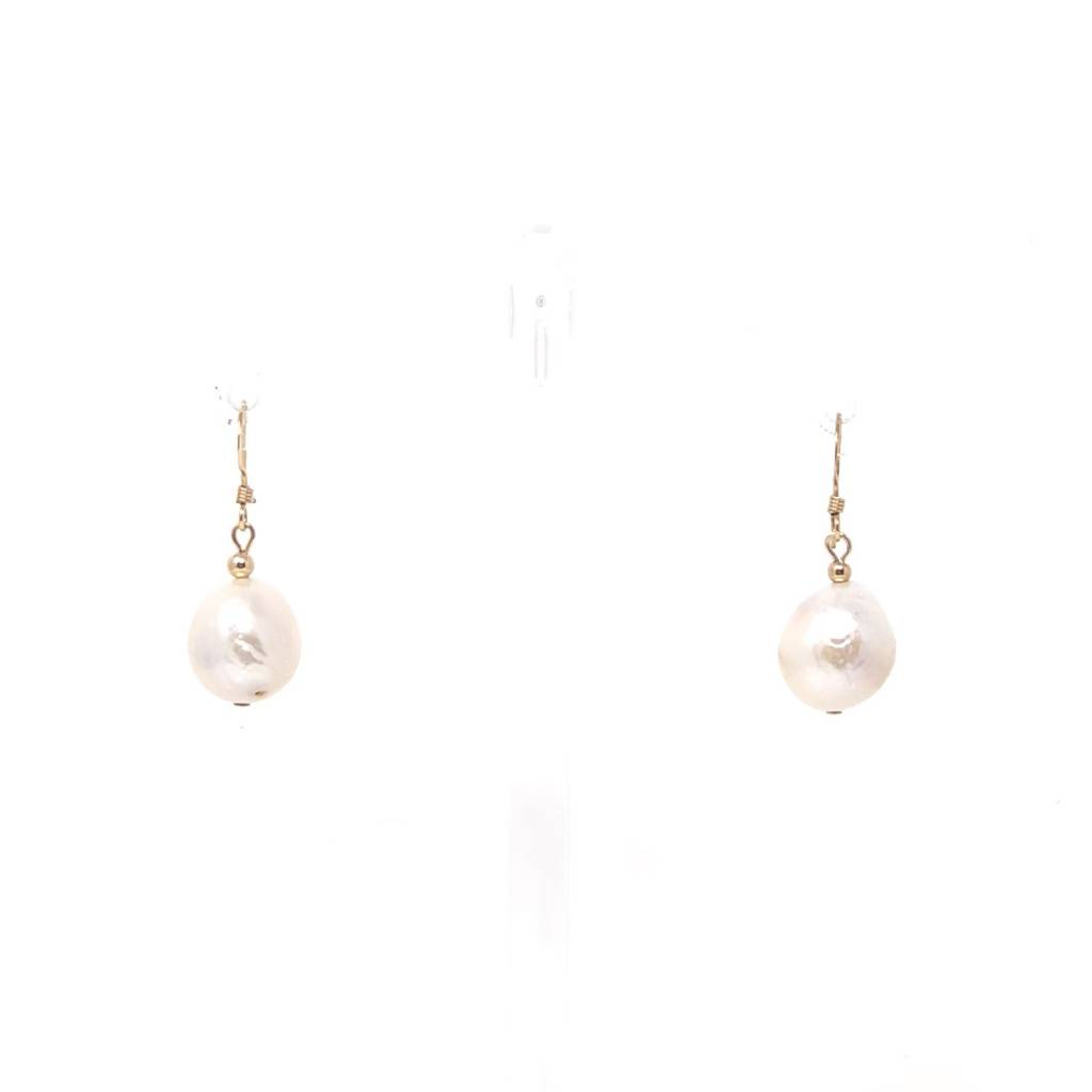 Baroque Pearl Gf French Hook Earrings Oceans Allure Baroque Pearl Gf French Hook Earrings