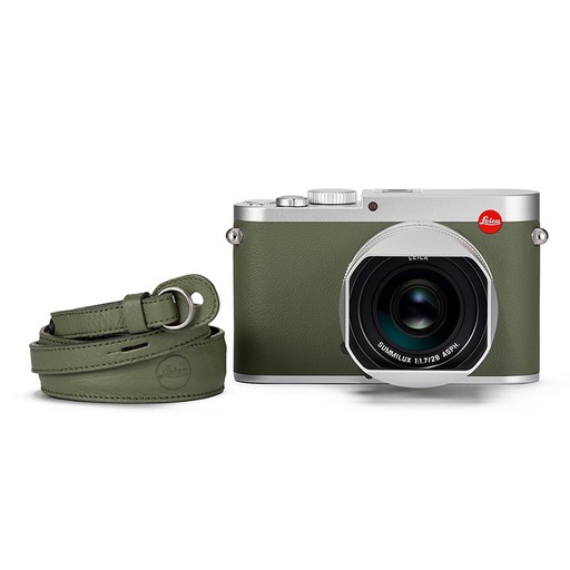 Leica Q 'Khaki'- New Special Edition With Khaki-Coloured Leather Trim
