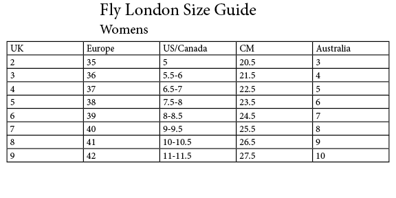 fly london size 5