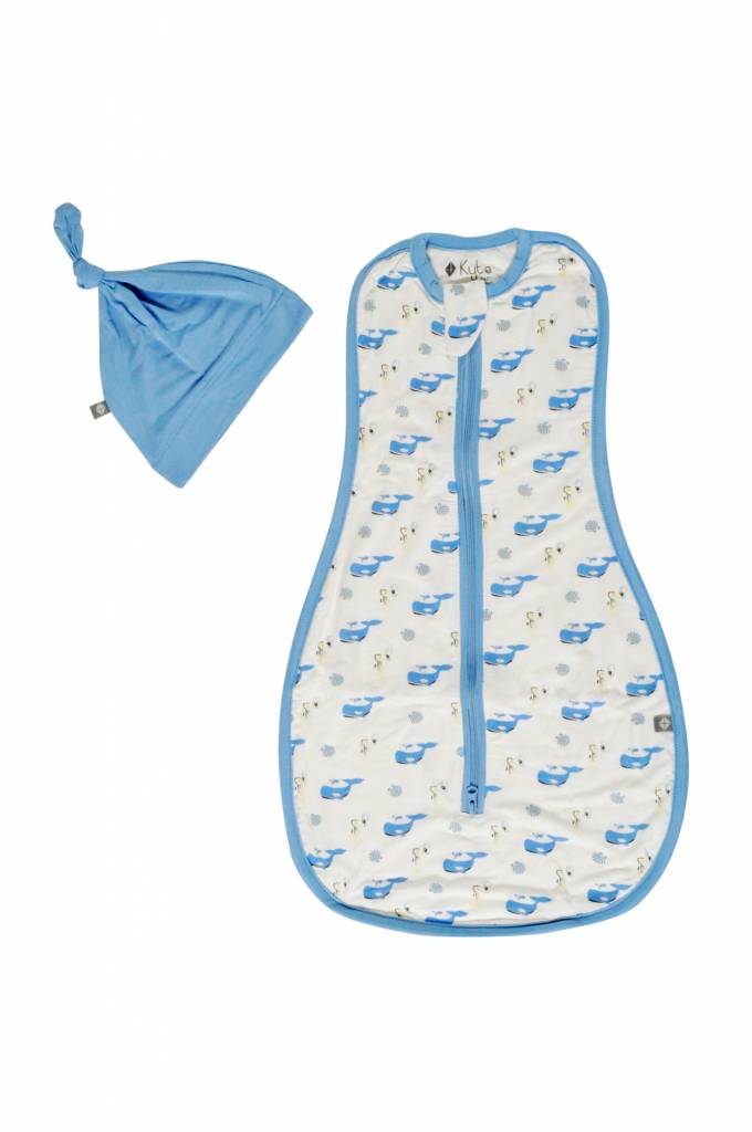 Swaddle Bag Cap Printed 0 5 Green Bambino Kyte Swaddle Bag Cap Printed 0 5 9 15 5lbs