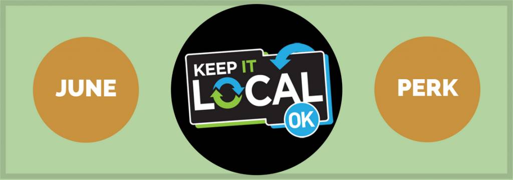 Big savings with June's Keep It Local perk!