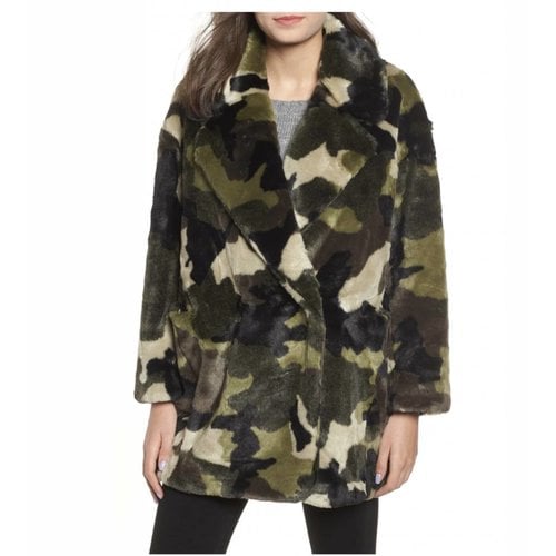 NVLT Camo Faux Fur Jacket NVLT Camo Faux Fur Jacket