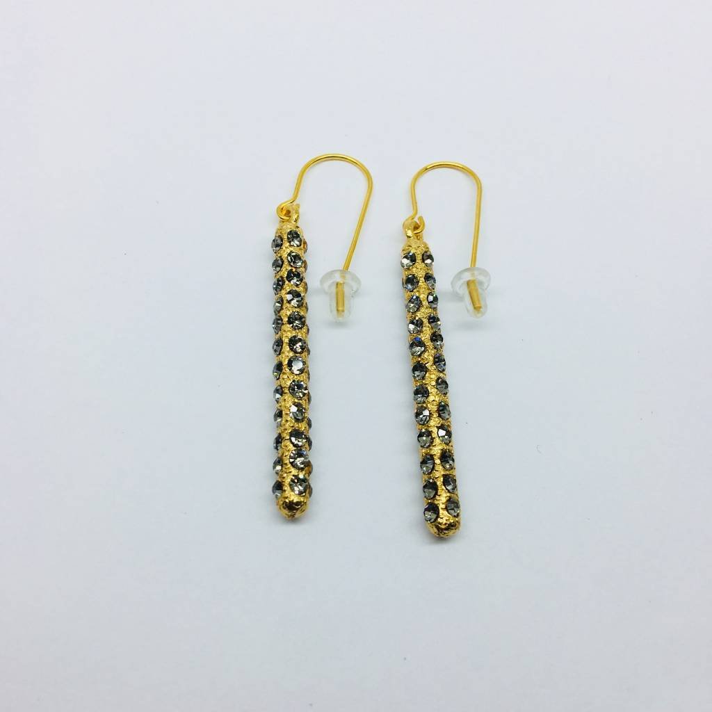 Swarovski Crystal 360 Drop Earring Townhome Rebel Design Swarovski Crystal 360 Drop Earrings