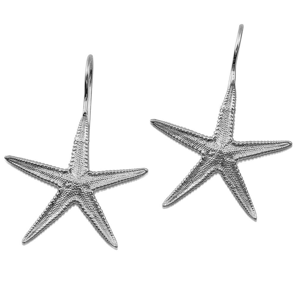 Starfish Earrings Sterling Silver Wire Gogo Jewelry Starfish Earrings Sterling Silver Wire