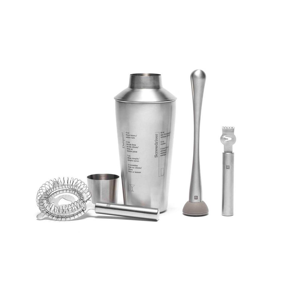 5Piece Cocktail Shaker Kit Boutique RICARDO