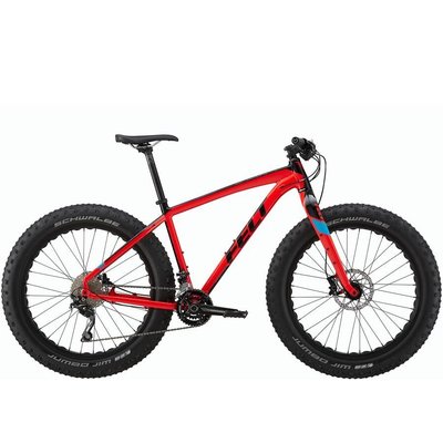Felt DD 30 Fat Bike 2017 Gloss Red (Matte Black, Gloss Cyan) 18