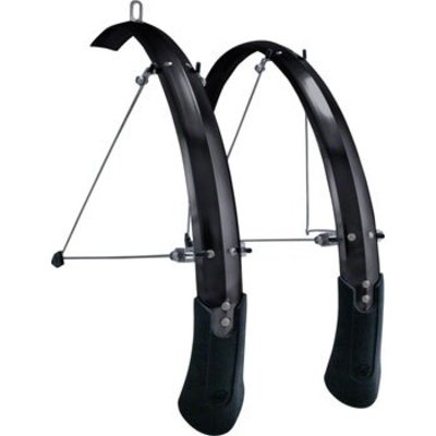 Planet Bike Cascadia ALX 700c Fender Set, 50mm, Wide: Black