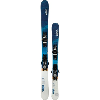 Elan Jr Pinball Pro QS Ski w/ EL 7.5 AC Shift Black/Silver Binding 2018