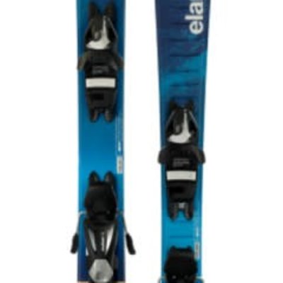 Elan Jr Pinball Pro QS Ski w/ EL 7.5 AC Shift Black/Silver Binding 2018