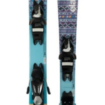 Elan Jr Twist Pro QS Ski w/ EL 7.5 AC Shift Black/Silver Binding 2018