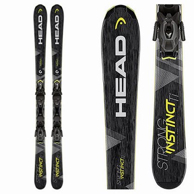 Head Strong Instinct Ti Skis w/PR11 MBS 85mm Brake 2018