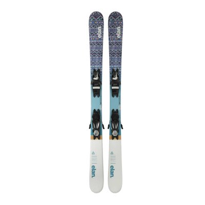 Elan Jr Twist Pro QS Ski w/ EL4.5 AC Shift Black/Silver Binding 2018 105