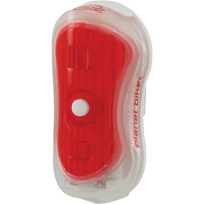 Planet Bike Superflash Turbo Mini Red LED White Body