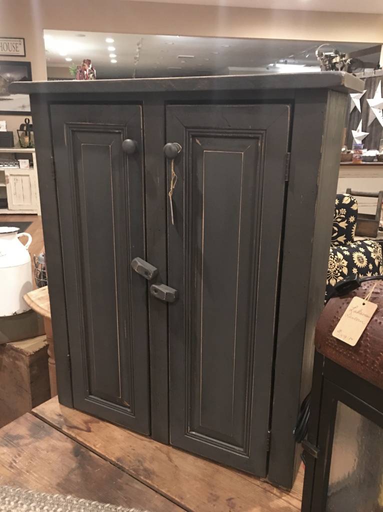 Two Door Wooden Grey Cabinet Small Storage Ideas Nana S Two Door Grey Cabinet