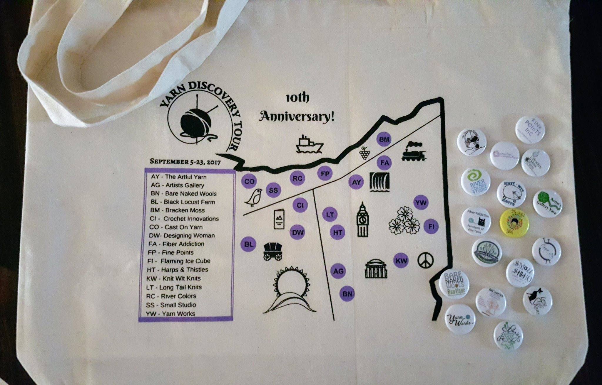 Yarn Discovery Tour Bag