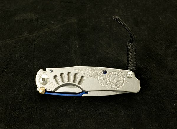 Chris Reeve Knives TiLock - Blue Steam Graphic - Shop Online - DS ...