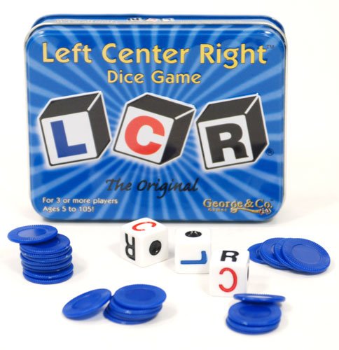 Left Center Right Jeu de dés