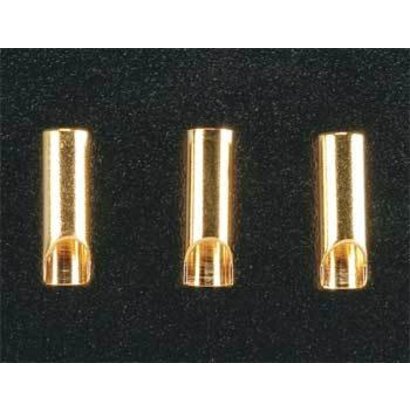 Great Planes GPMM3113 - Great Planes Gold Plated Bullet Connector Female 3.5mm (3)