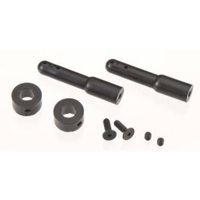 Duratrax DTXC2615 - Duratrax Nylon Body Post Black 1.5" (2)