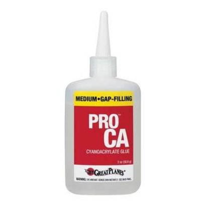 Great Planes GPMR6009 - Great Planes Pro CA Glue 2 oz Medium