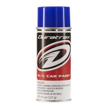 Duratrax DTXR4252 - Duratrax Blue Flash Poly Carb Spray Paint