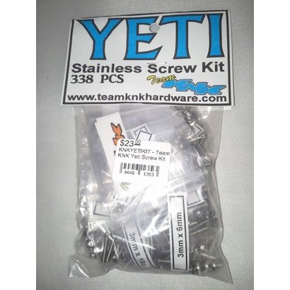 Team KNK KNKYETIKIT - Team KNK Yeti Screw Kit