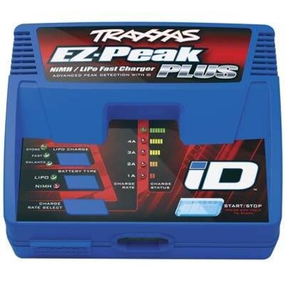 Traxxas TRA2970 - Traxxas EZ Peak Plus With ID Battery Charger NiMH and LiPo