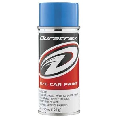 Duratrax DTXR4253 - Duratrax Light Blue Poly Carb Spray Paint (4.5oz)