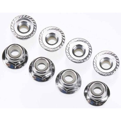 Traxxas TRA3647 - Traxxas Nuts 4mm Nylon Locking VXL (8)