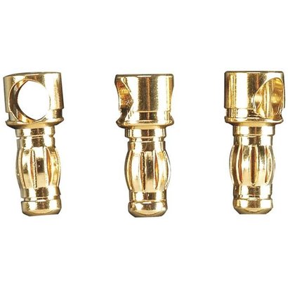 Great Planes Great Planes Gold Plate Bullet Connector Male 3.5mm (3) - GPMM3112