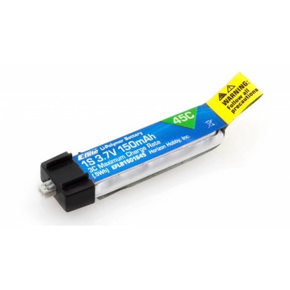 E-flite EFLB1501S45 - E-Flite 150mAh 1S 3.7V 45C LiPo Battery