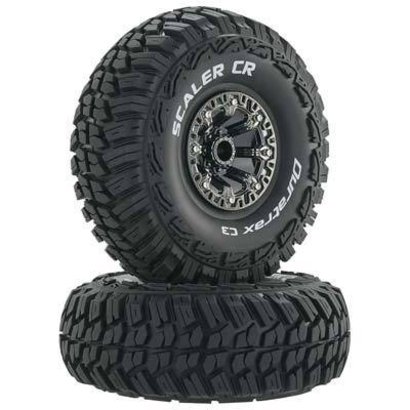 Duratrax DTXC4039 - Duratrax Scaler CR C3 Mntd 2.2" Crawler Blk Chr (2)