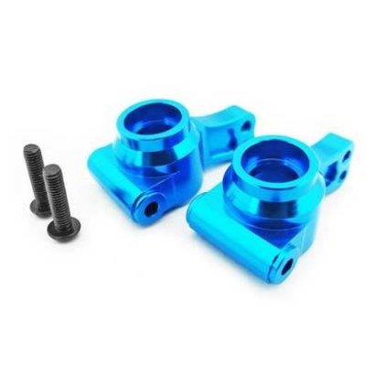 Hot Racing ECT2206 - Hot Racing Blue Aluminum Rear Knuckles Hub ECX Temper