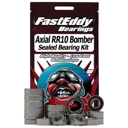 Fast Eddy Fast Eddy Bearings Axial RR10 Bomber Rubber Sealed Bearing Kit