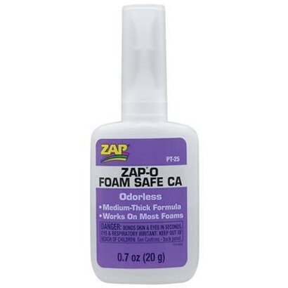 ZAP PT25 - Zap-O Foam Safe CA+ Odorless .7 oz