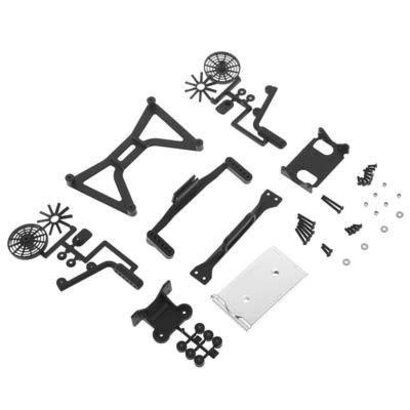 RPM R/C Products RPM70920 - RPM No Clip Body Mounts Slash 4X4