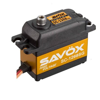 Savox SAVSC1268SG - Savox HIGH TORQUE DIGITAL SERVO .11/347 @7.4V