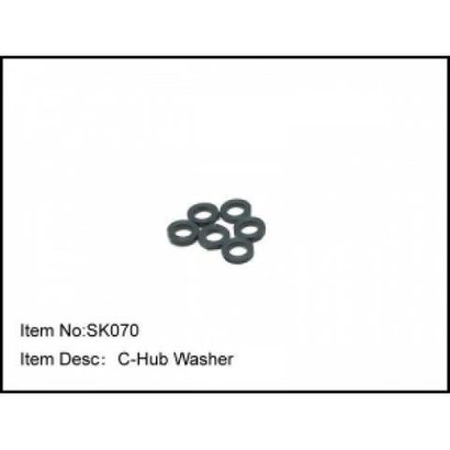 Caster Racing SK070 - Caster Racing C-Hub Washer