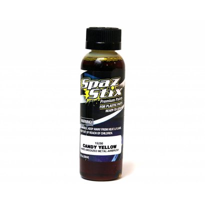spaz stix SZX15250 - Spazstix Candy Yellow Airbrush Paint 2oz
