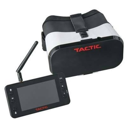 Tactic TACZ5202 - Tactic FPV-G1 Goggles with 4.3" 5.8GHz 40CH Monitor/DVR