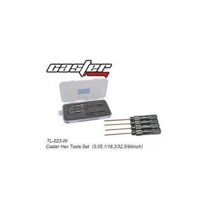 Caster Racing TL-023-IN - Caster Hex Tool Set "Standard"