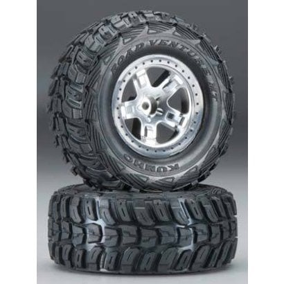 Traxxas TRA5881 - Traxxas Kumho Tires/SCT Wheels 2WD Front (2)