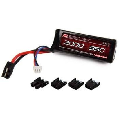 Venom VNR15170 - Venom Lipo 2s 7.4V 2400mah 50c