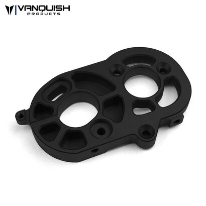 Vanquish VPS08100 - SCX10-II Motor Plate Black Anodized