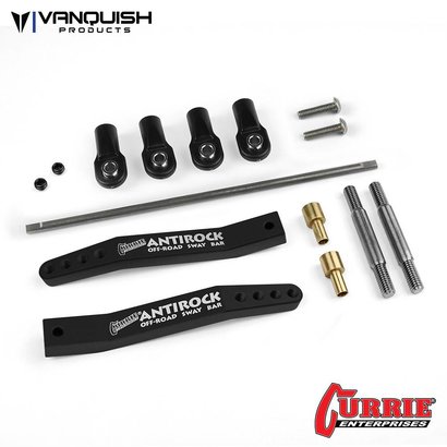 Vanquish VPS08300- Vanquish Currie Antirock Yeti / RR10 Sway Bar Black Anodized V2