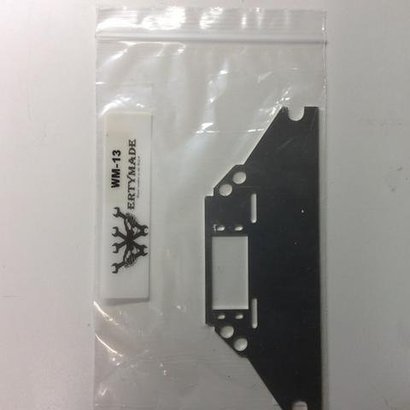 Werty Made WM-13 - Wertymade Wraith Forward Mount battery Tray w/Servo winch mount