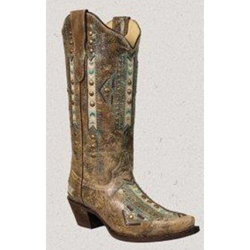 Corral Corral Ethnic Emb. Inlay E1183 Corral Corral Ethnic Emb. Inlay E1183