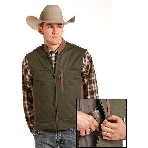 Panhandle Slim Powder River Men's Vest 98-3945 Panhandle Slim Powder River Men's Vest 98-3945